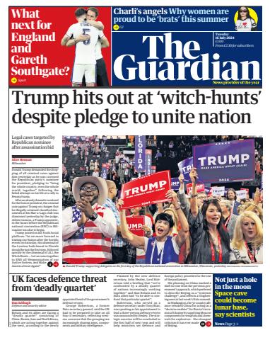 The Guardian Newspaper issue Tuesday, July 16, 2024