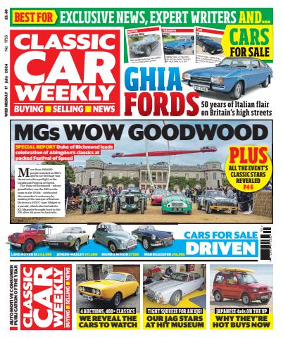 Classic Car Weekly issue 17-Jul--2024