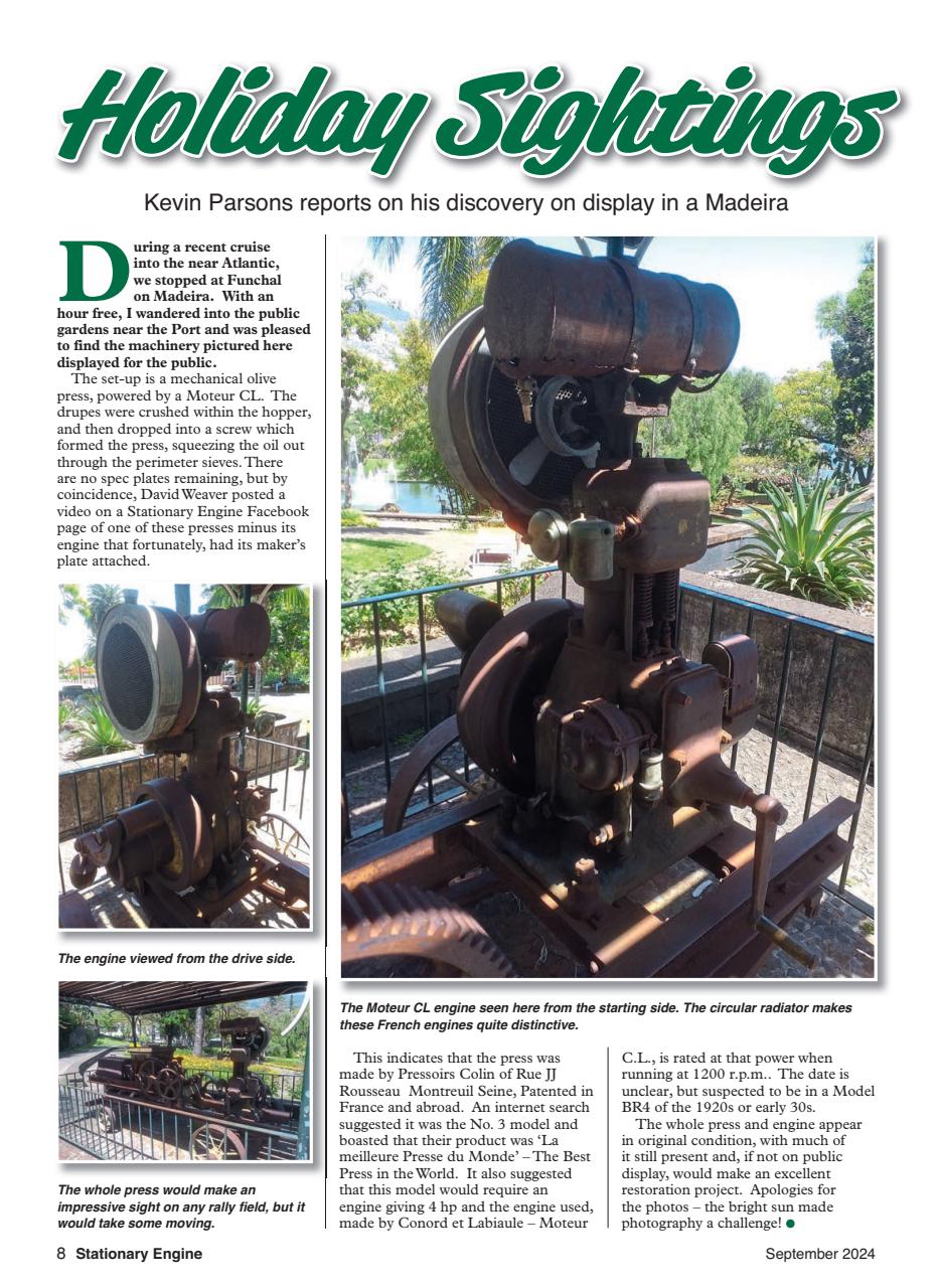 Stationary Engine Preview Pages