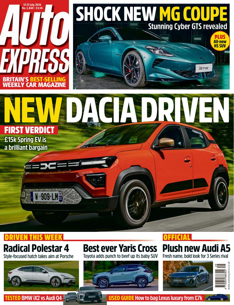 Auto Express Preview Pages