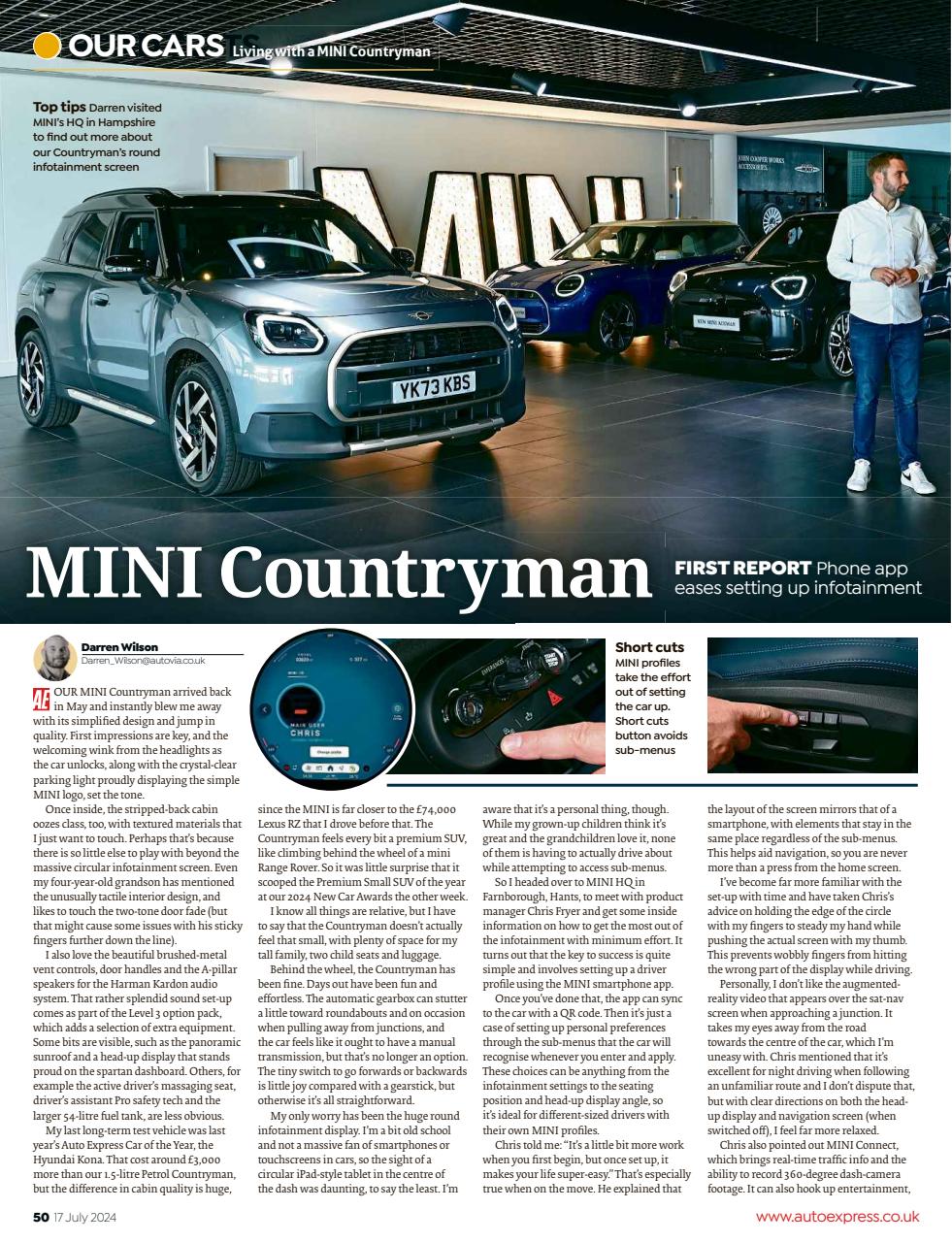 Auto Express Preview Pages