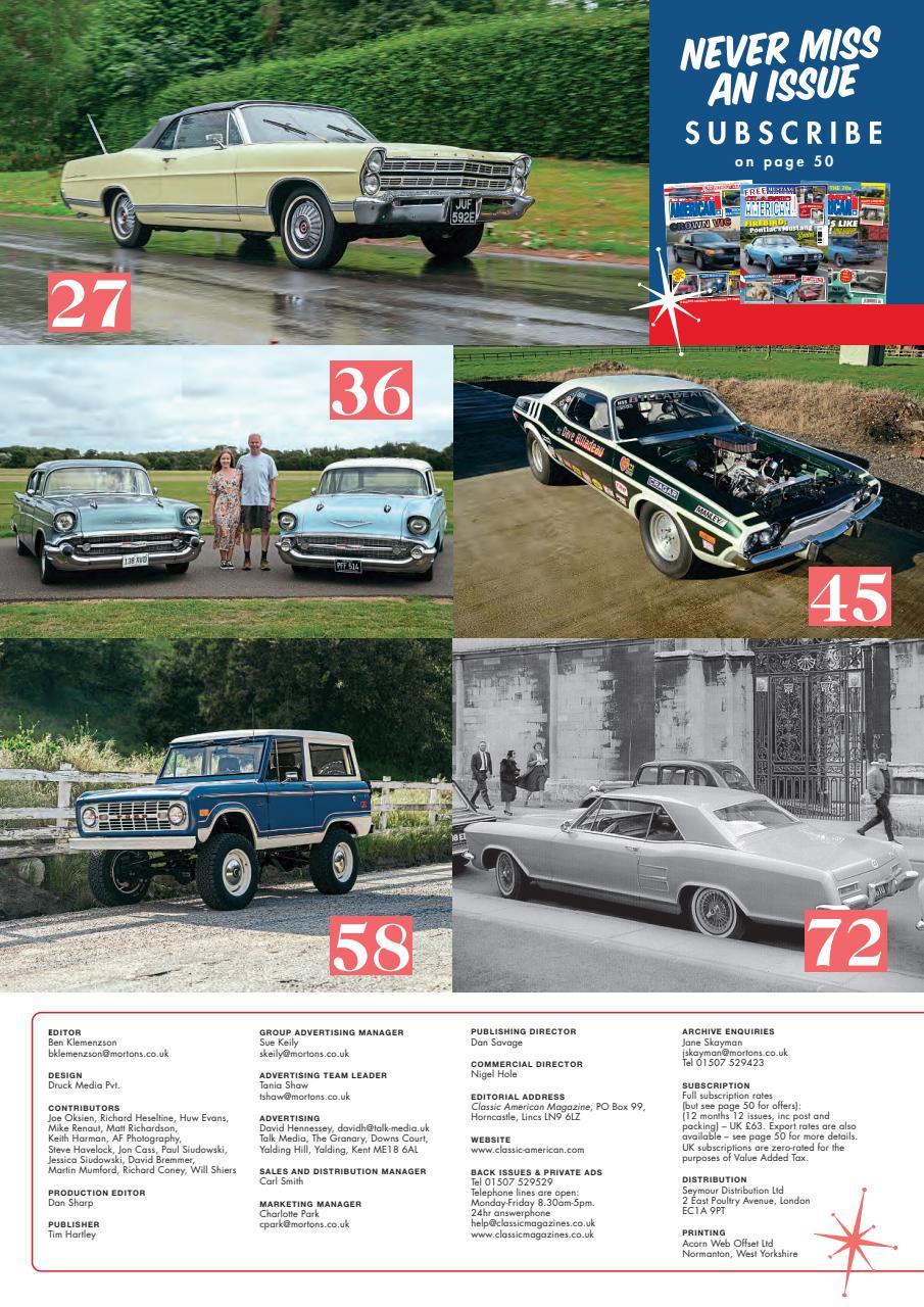 Classic American Magazine Preview Pages