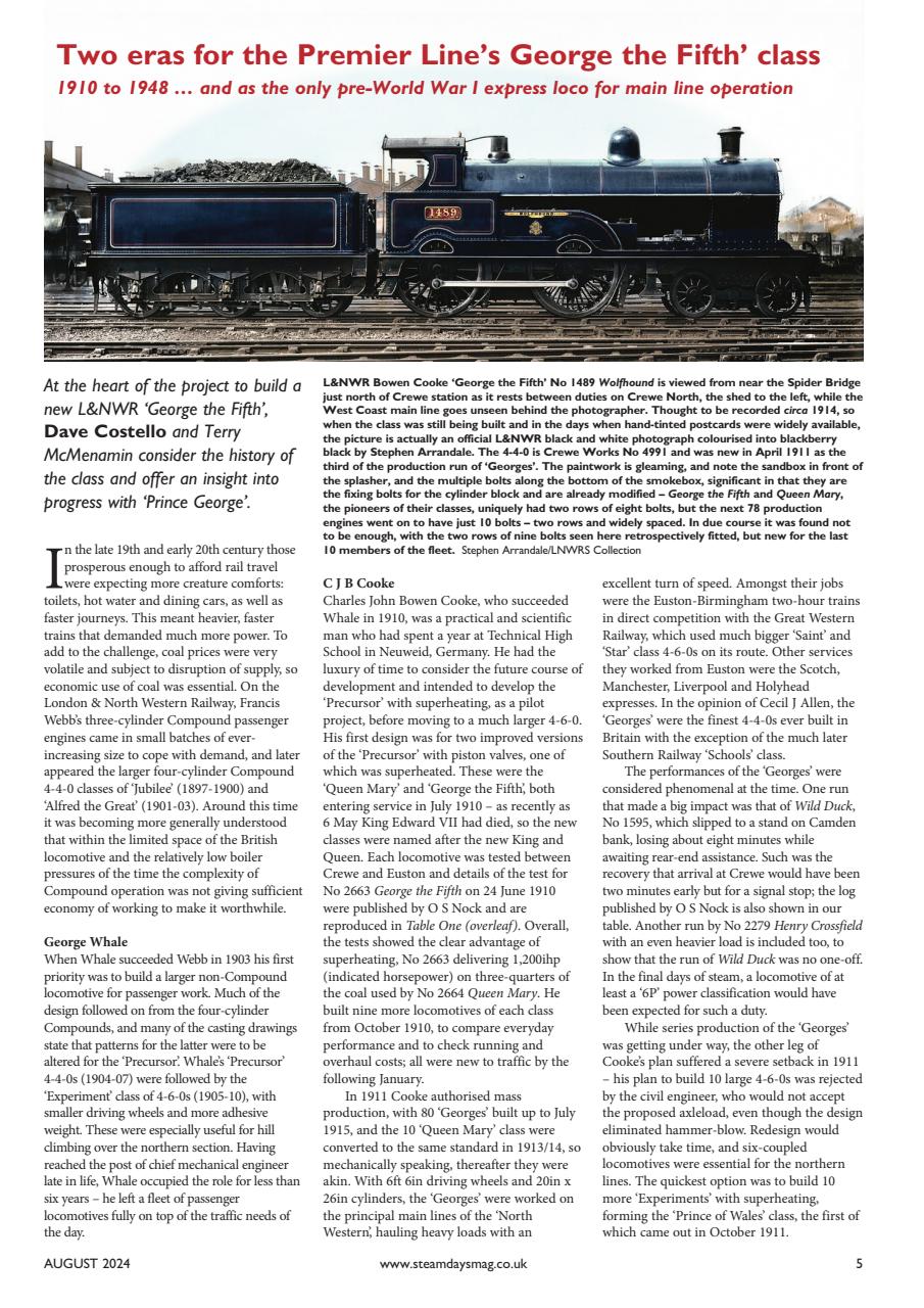 Steam Days Preview Pages