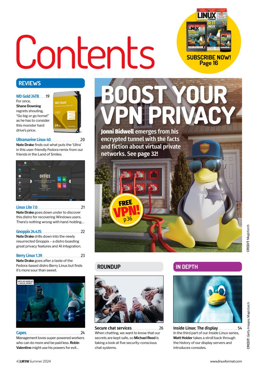 Linux Format Preview Pages