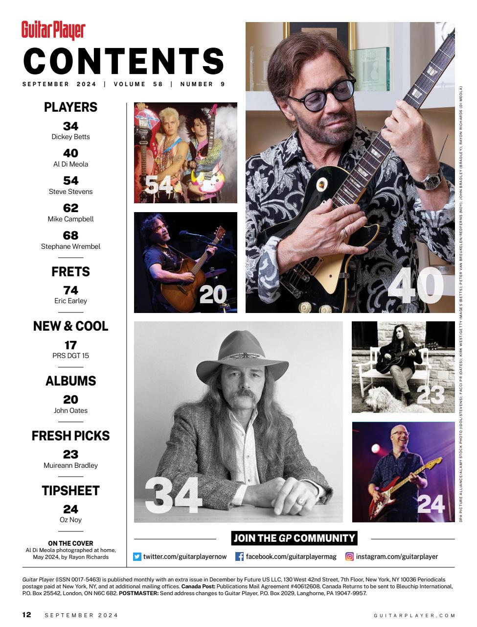 Guitar Player Preview Pages