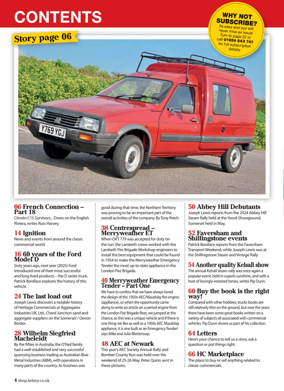 Heritage Commercials Magazine Preview Pages