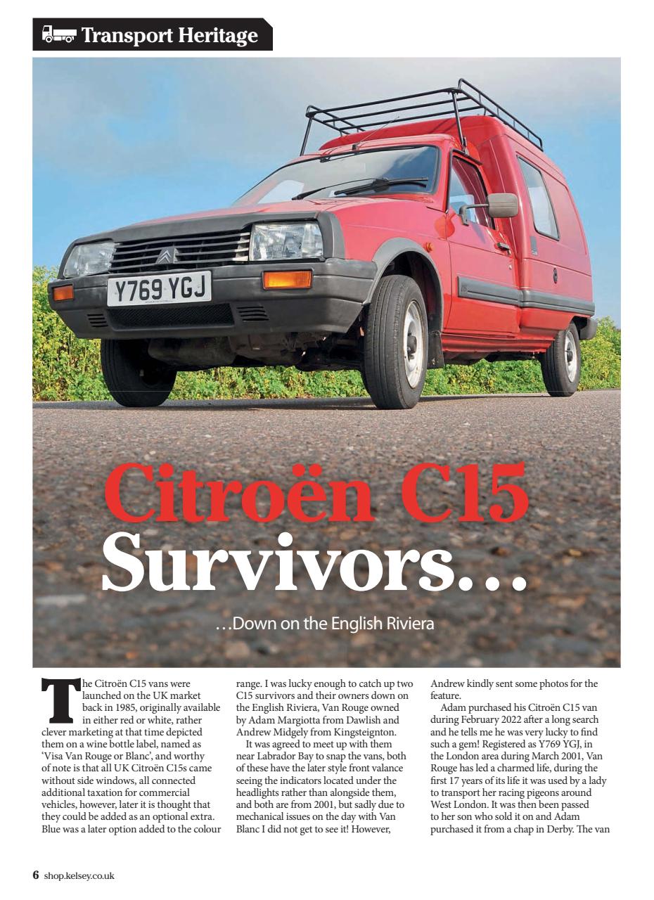 Heritage Commercials Magazine Preview Pages