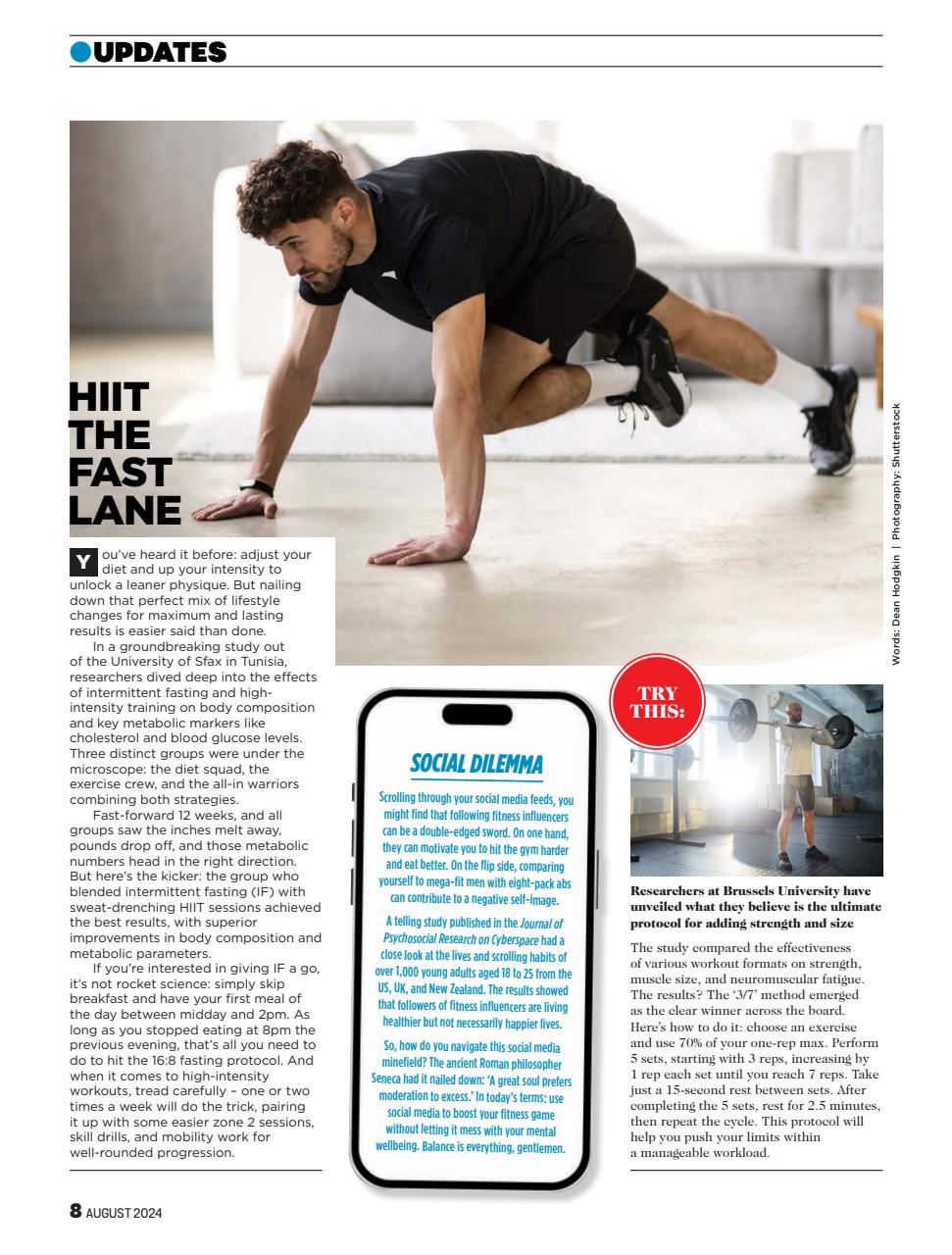 Men's Fitness Preview Pages