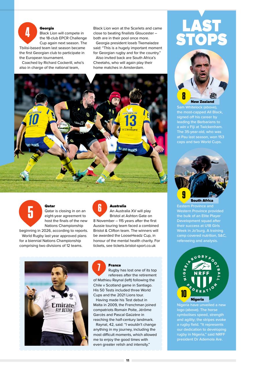 Rugby World Preview Pages
