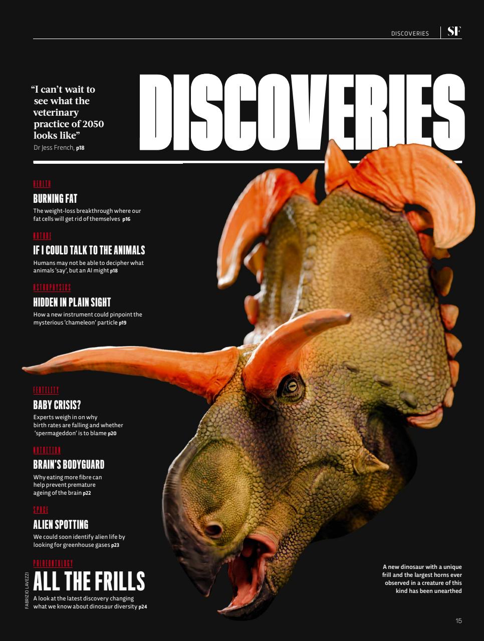 BBC Science Focus Magazine Preview Pages