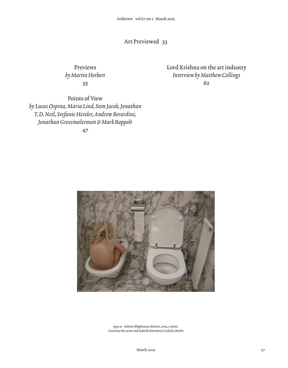 ArtReview Preview Pages