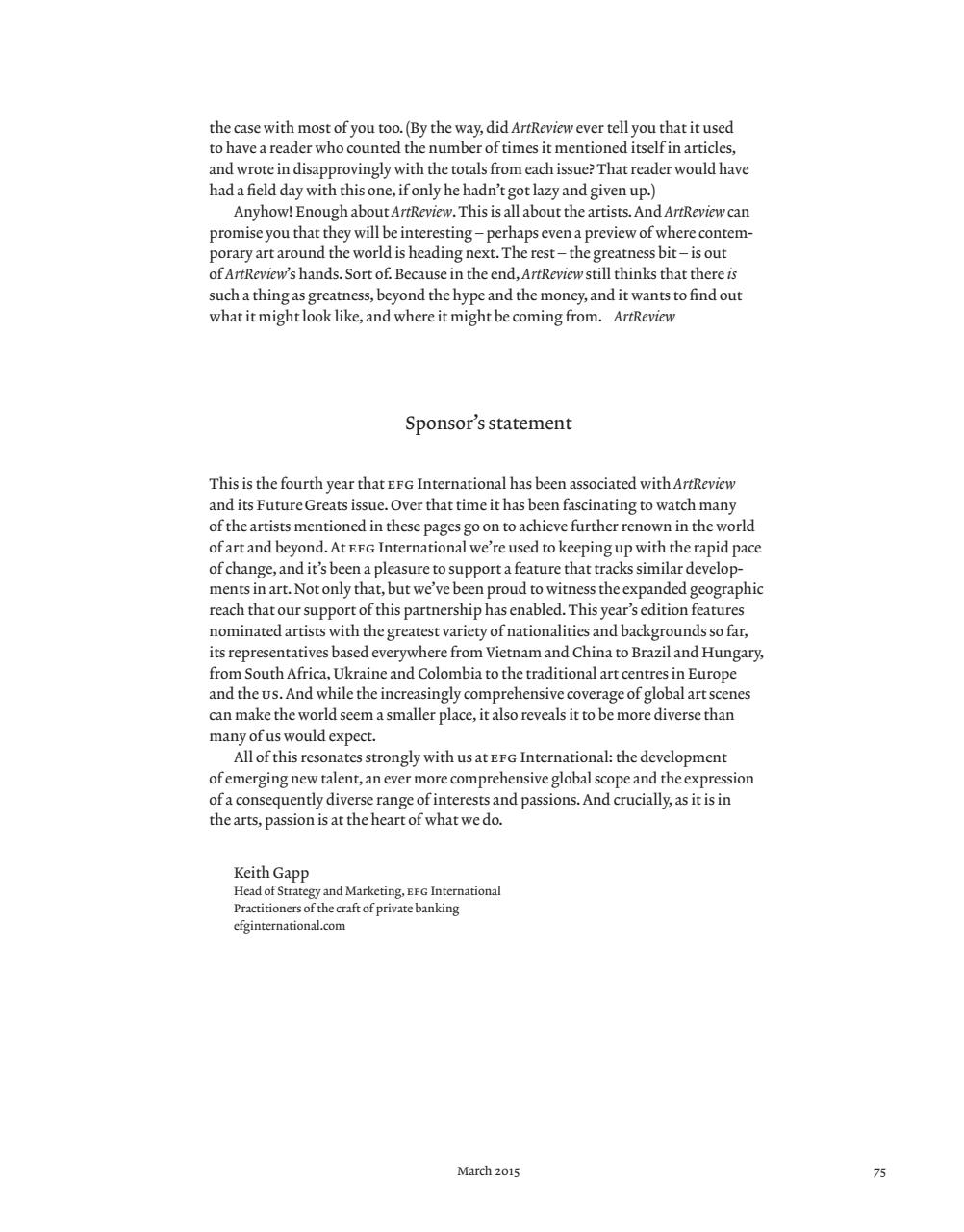 ArtReview Preview Pages