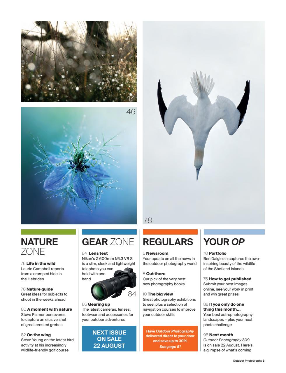 Outdoor Photography Preview Pages