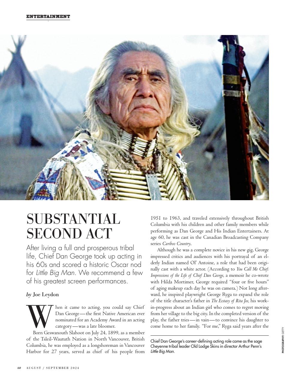 Cowboys and Indians Preview Pages