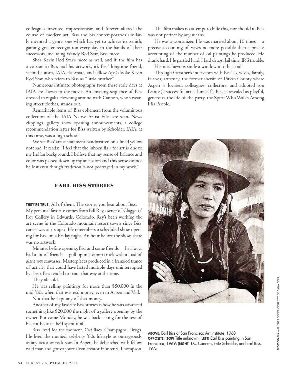 Cowboys and Indians Preview Pages