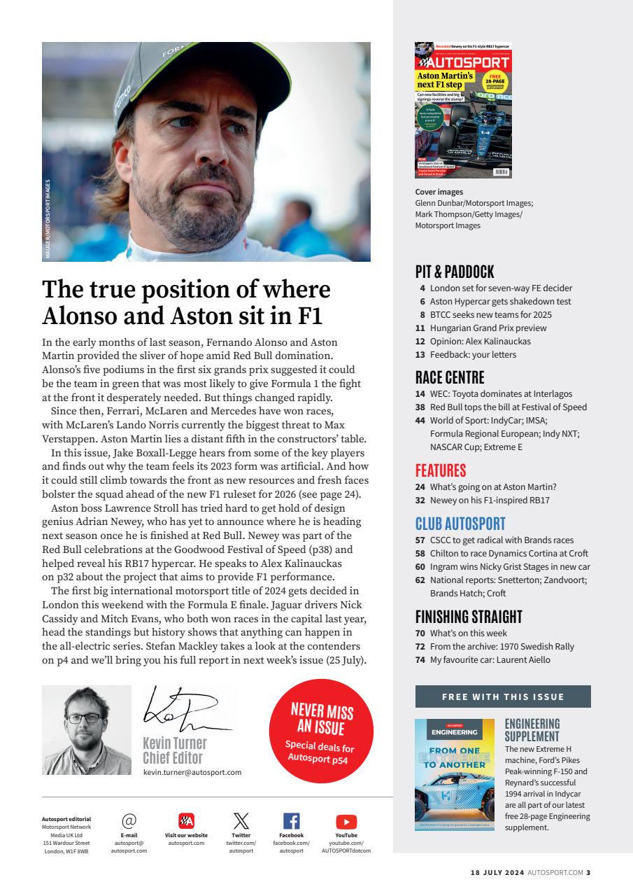 Autosport Preview Pages