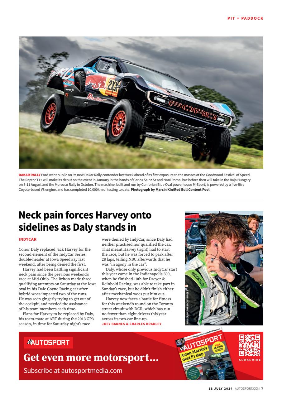 Autosport Preview Pages