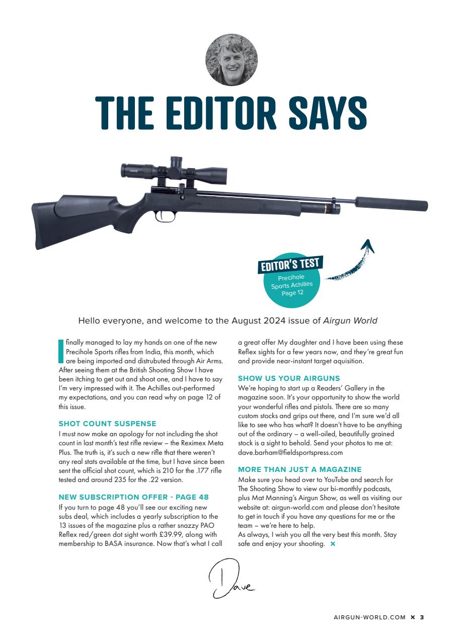 Airgun World Preview Pages