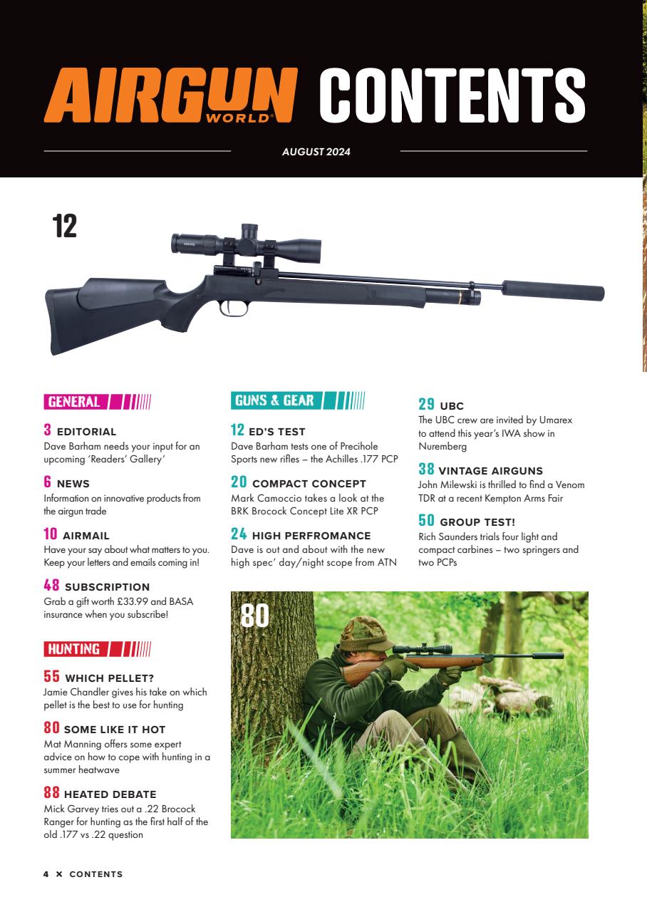 Airgun World Preview Pages