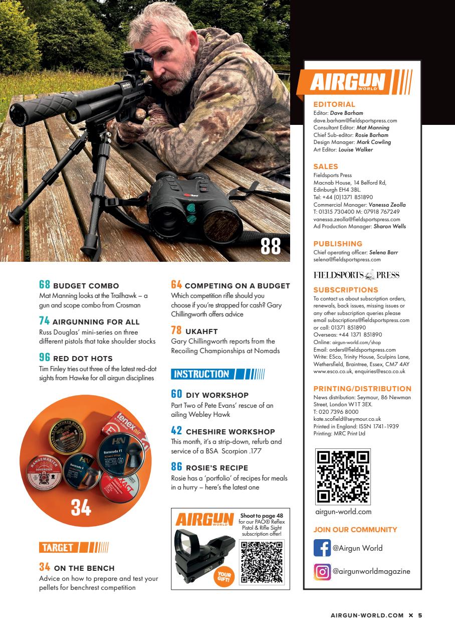 Airgun World Preview Pages