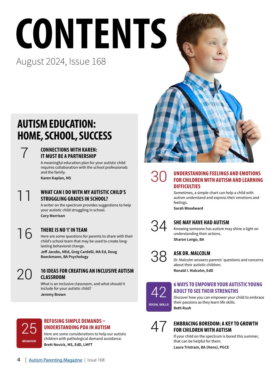 Autism Parenting Preview Pages