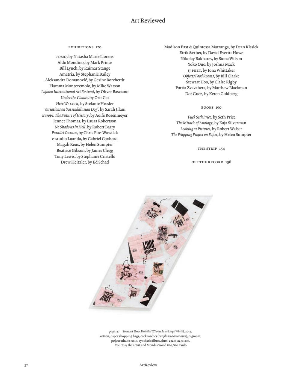 ArtReview Preview Pages