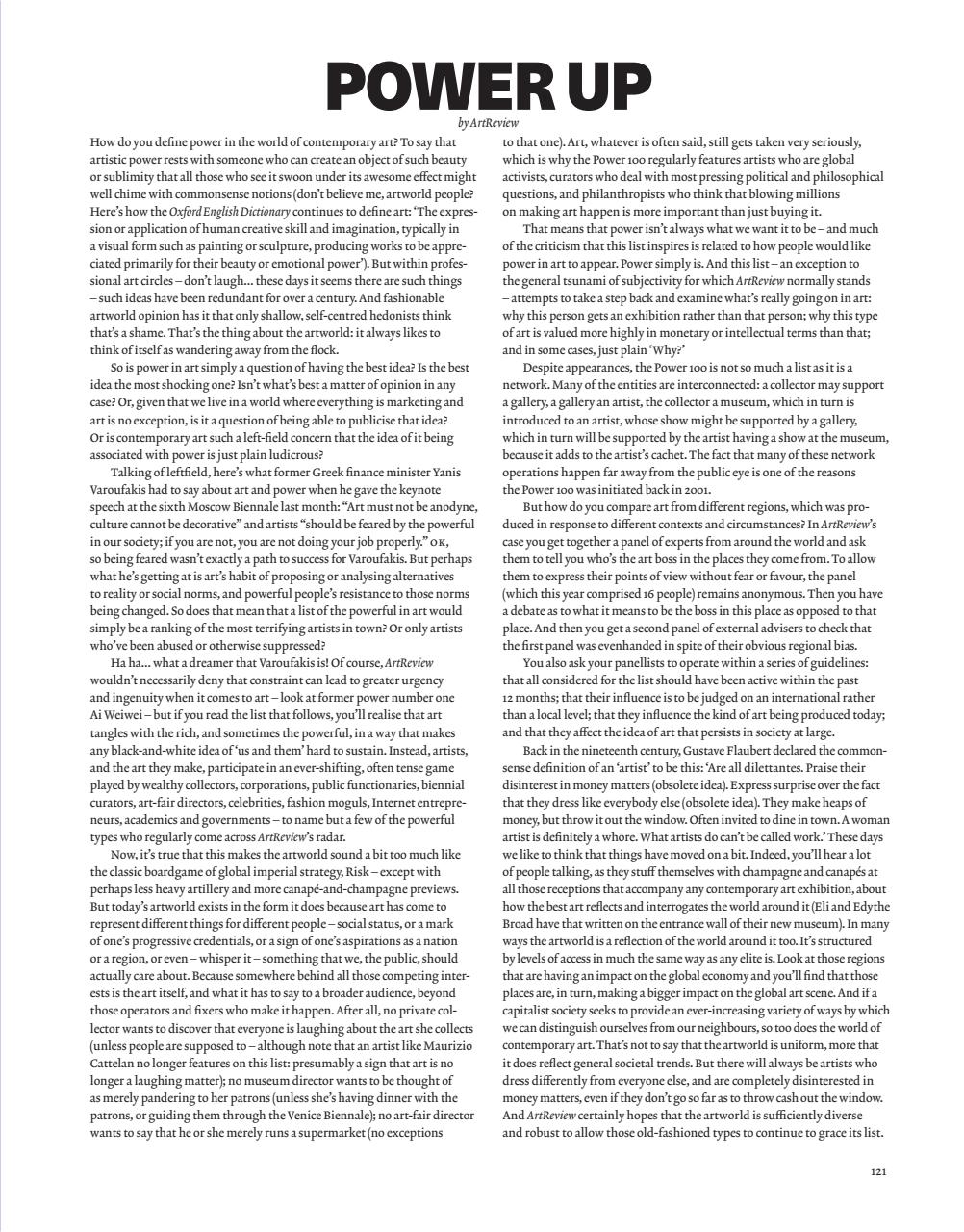 ArtReview Preview Pages