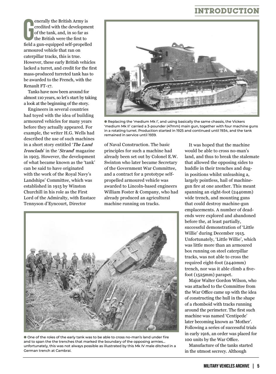 Military Vehicles Archive Preview Pages