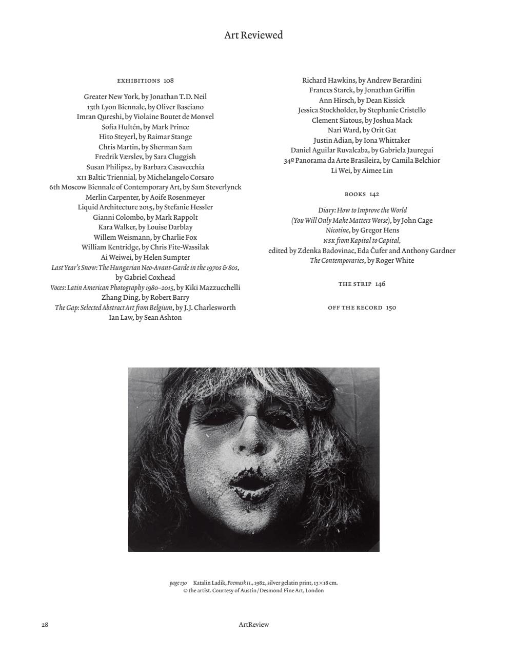 ArtReview Preview Pages