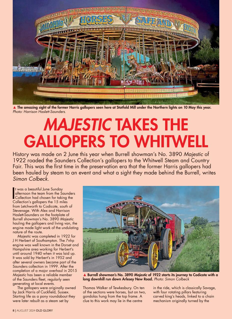 Old Glory Magazine Preview Pages