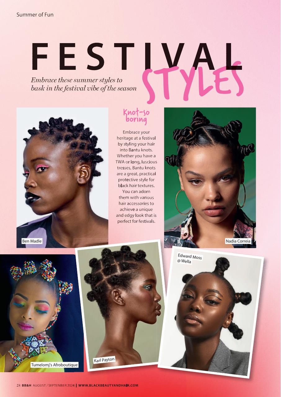 Black Beauty & Hair – the UK's No. 1 Black magazine Preview Pages