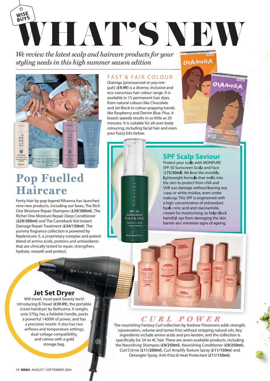 Black Beauty & Hair – the UK's No. 1 Black magazine Preview Pages