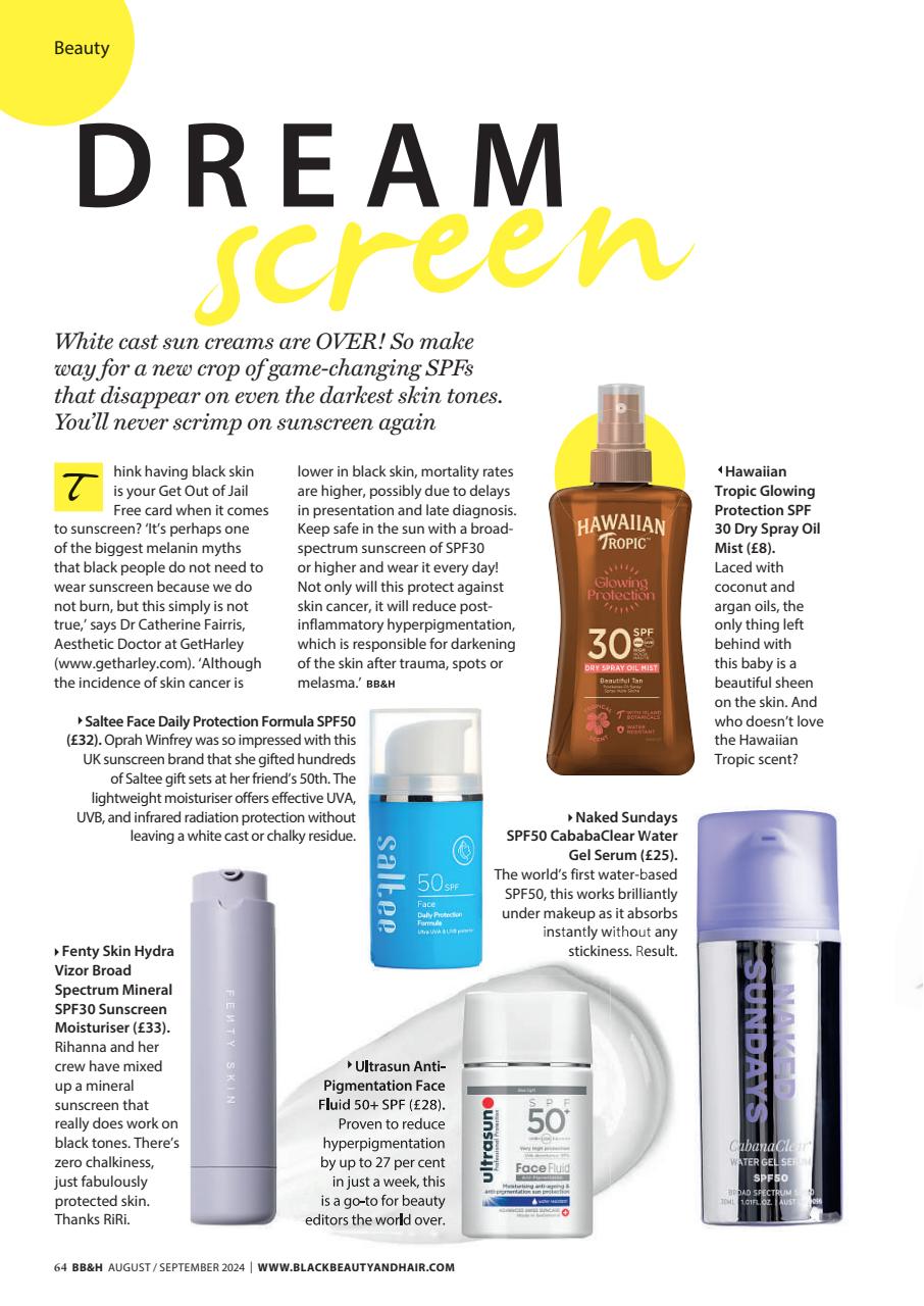 Black Beauty & Hair – the UK's No. 1 Black magazine Preview Pages