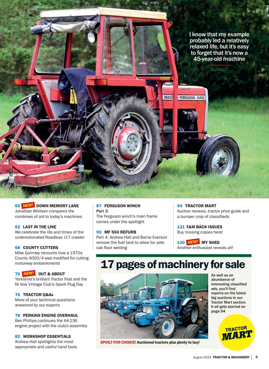 Tractor & Machinery Preview Pages
