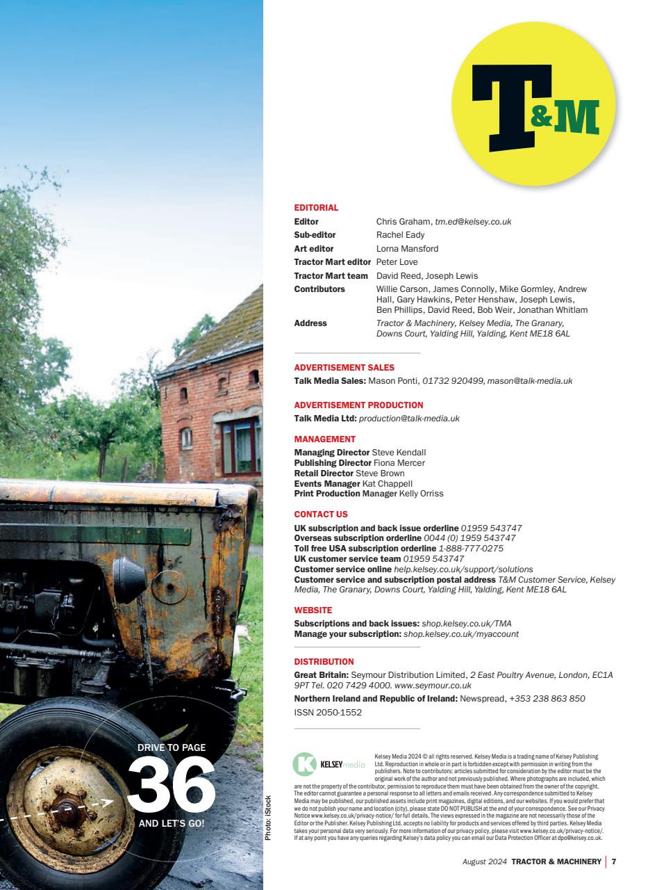 Tractor & Machinery Preview Pages