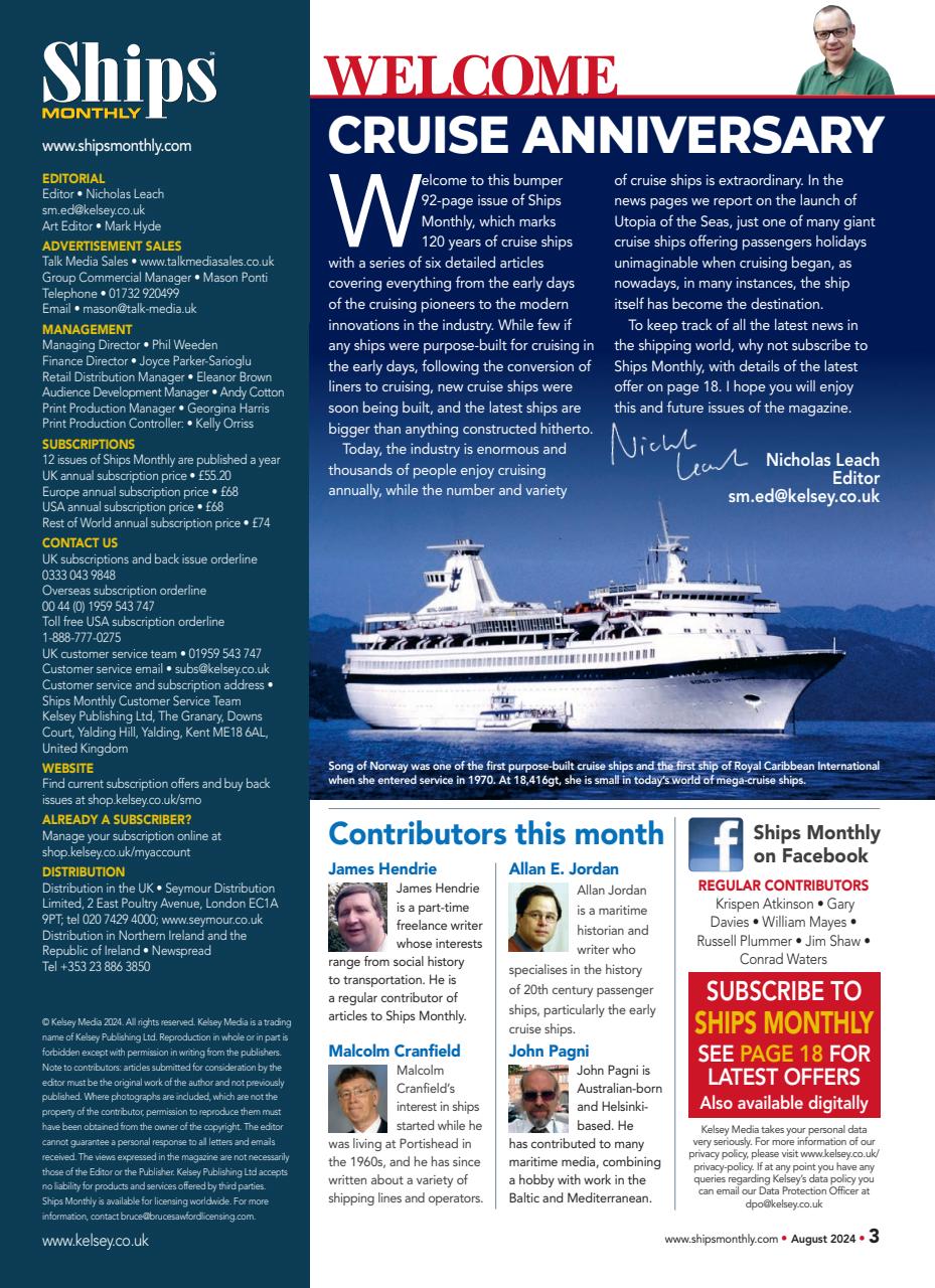 Ships Monthly Preview Pages