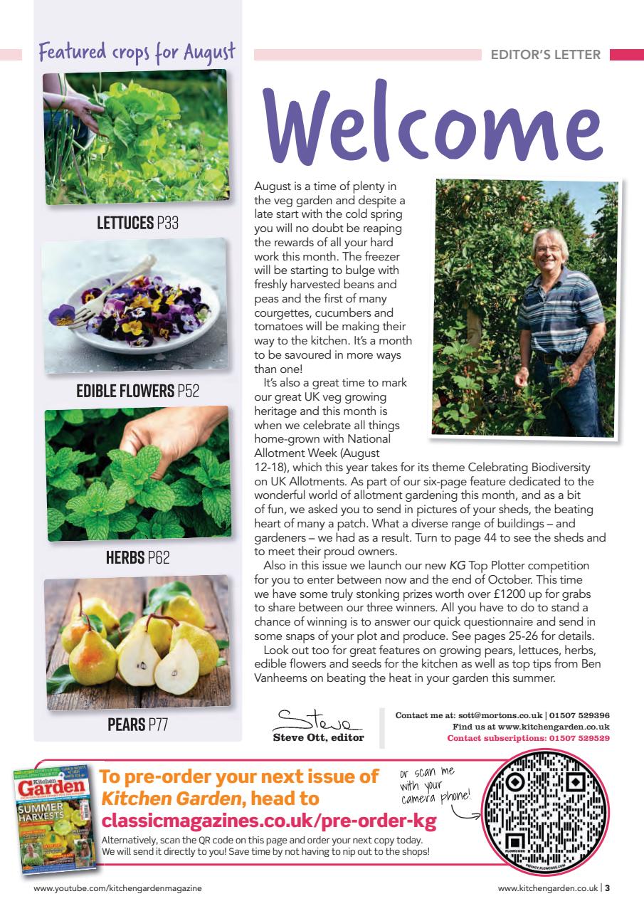 Kitchen Garden Magazine Preview Pages