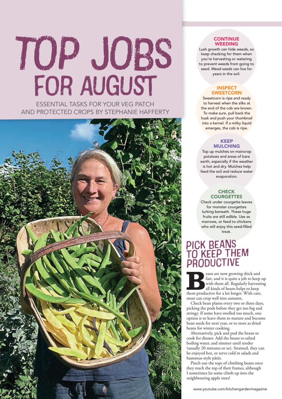 Kitchen Garden Magazine Preview Pages