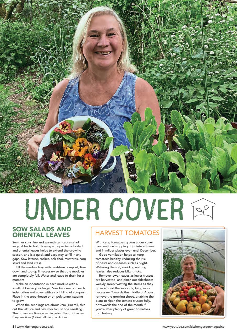 Kitchen Garden Magazine Preview Pages