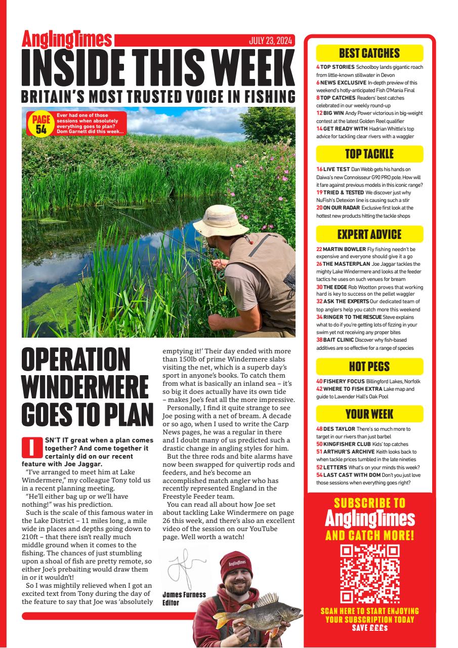 Angling Times Preview Pages