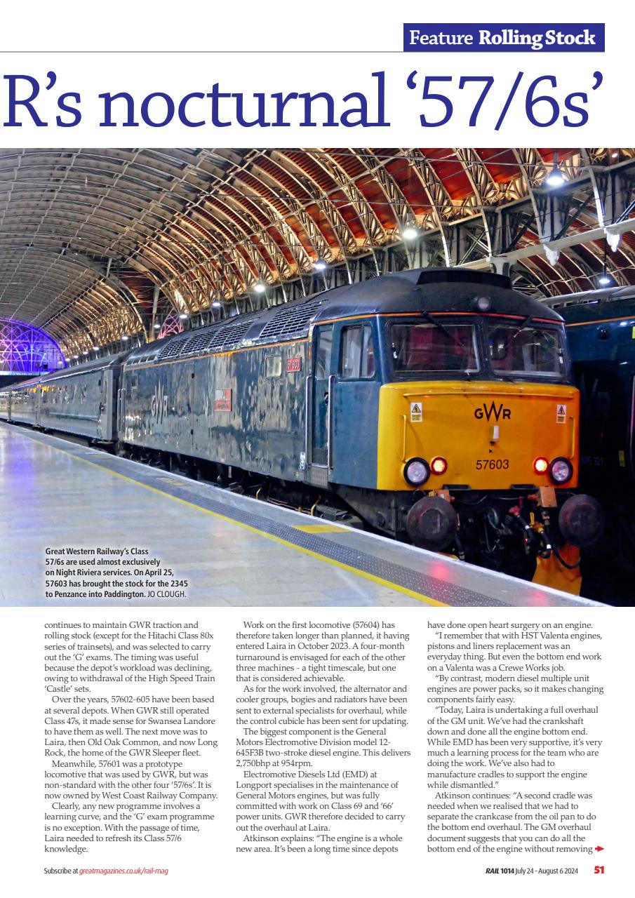 Rail Preview Pages