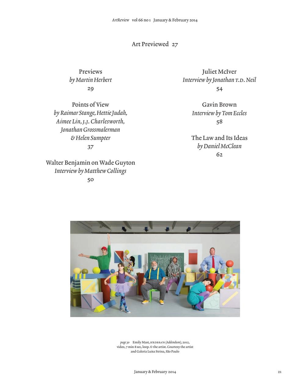 ArtReview Preview Pages