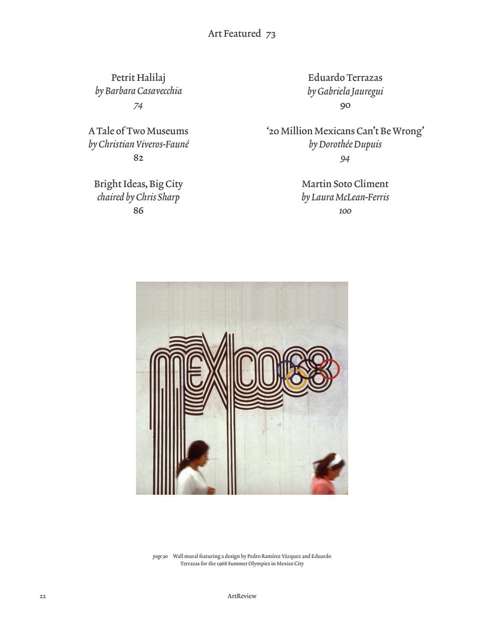 ArtReview Preview Pages