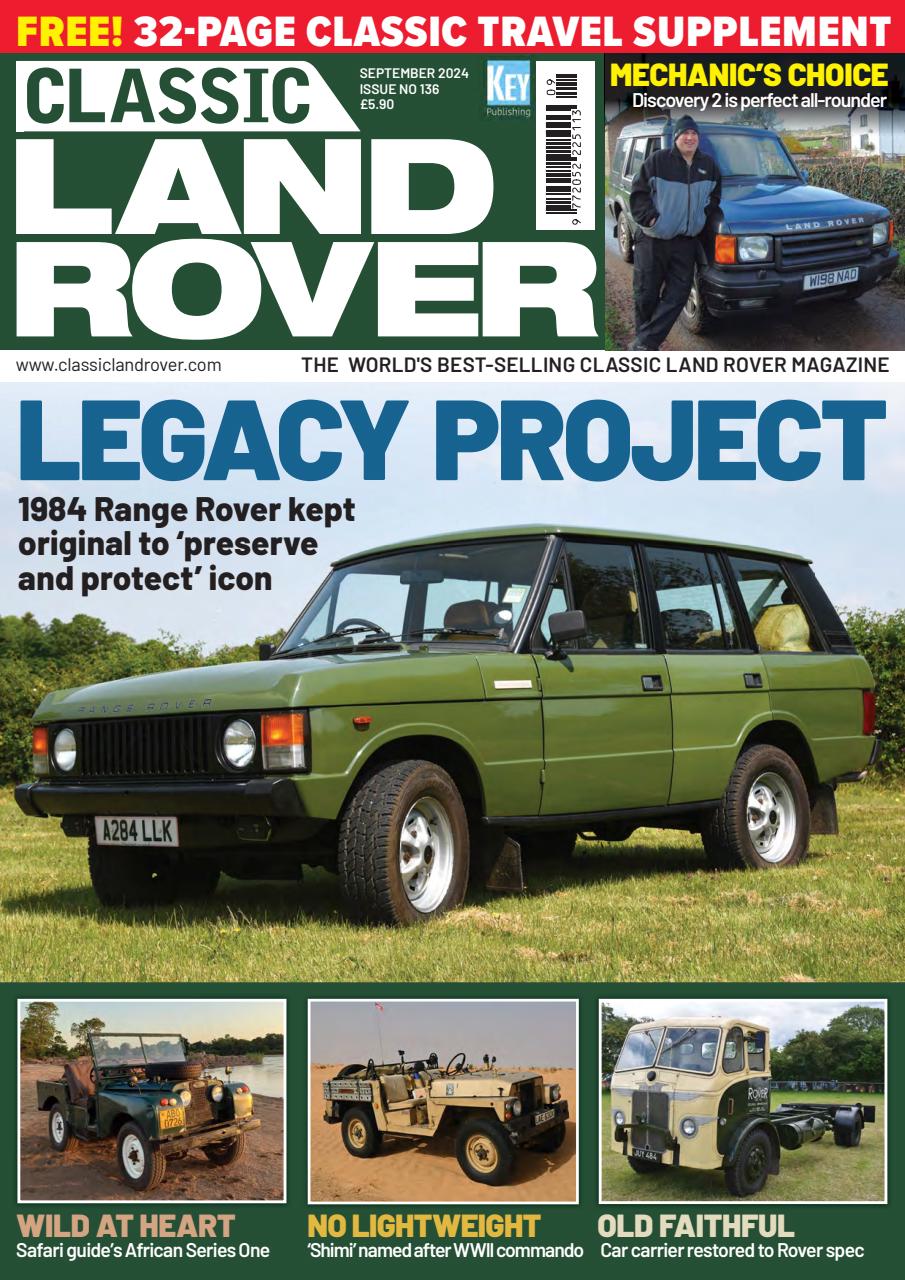 Classic Land Rover Magazine Preview Pages