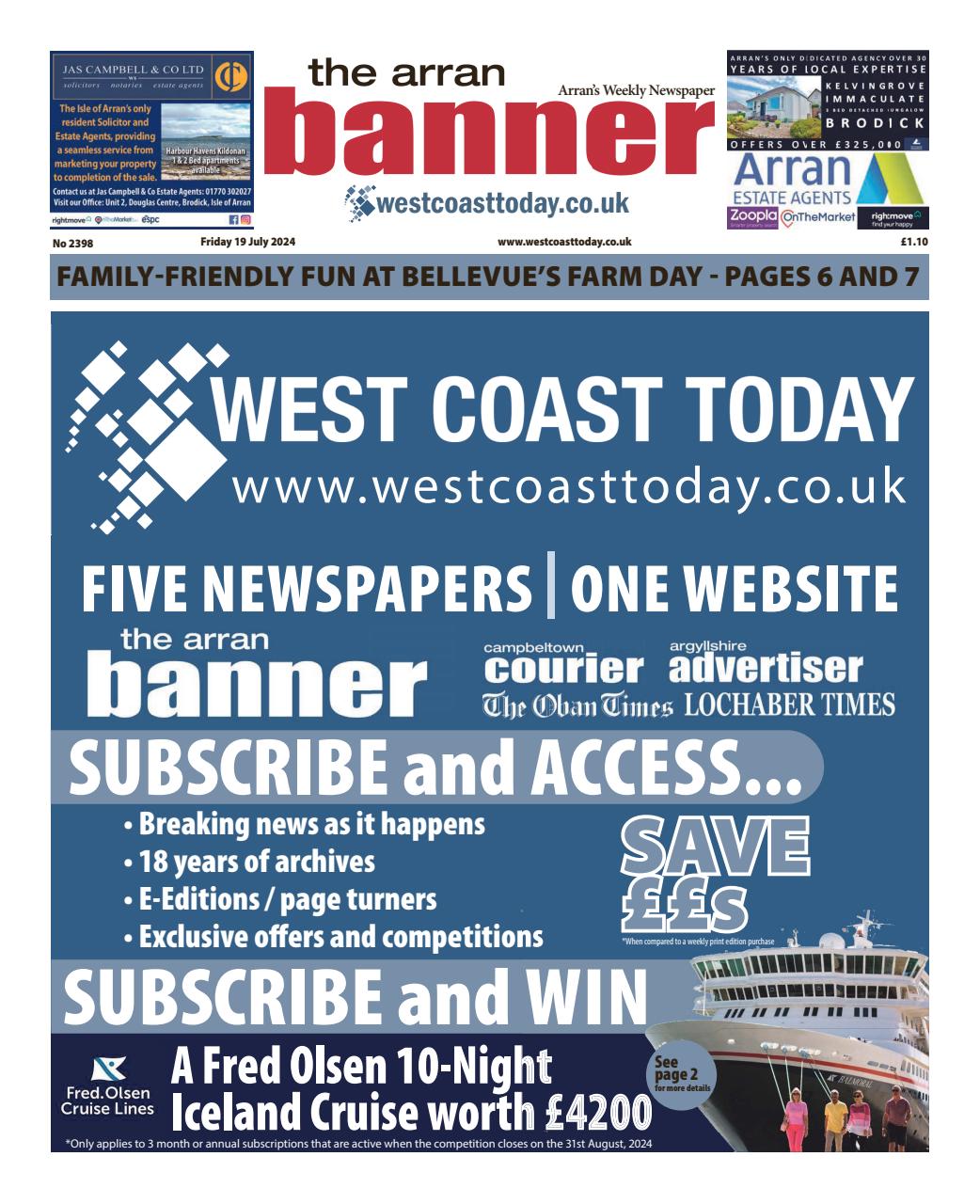 Arran Banner Preview Pages