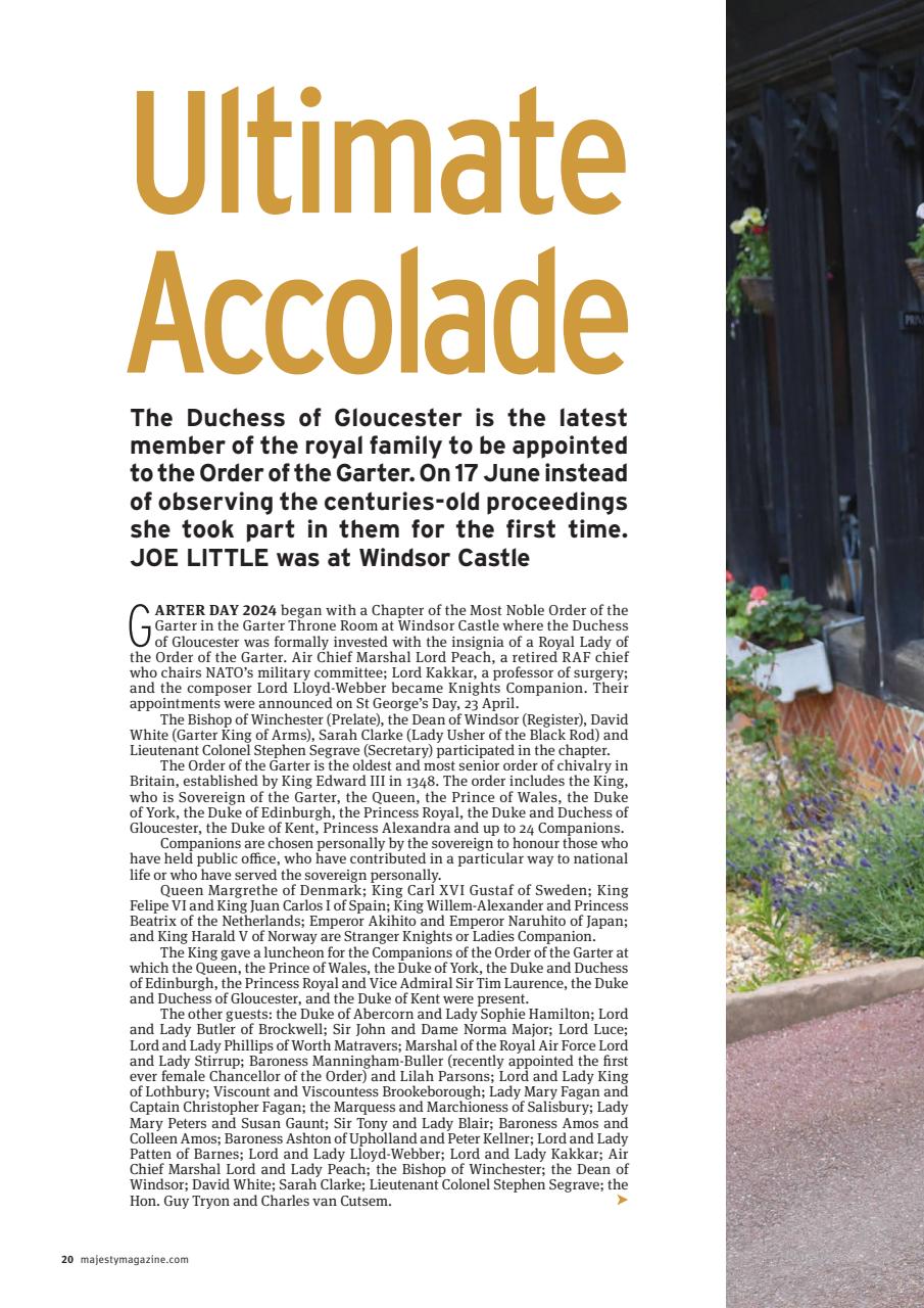 Majesty Magazine Preview Pages