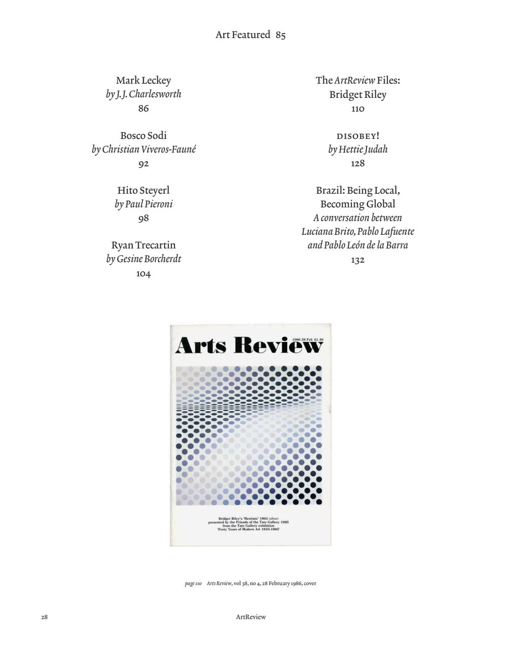 ArtReview Preview Pages