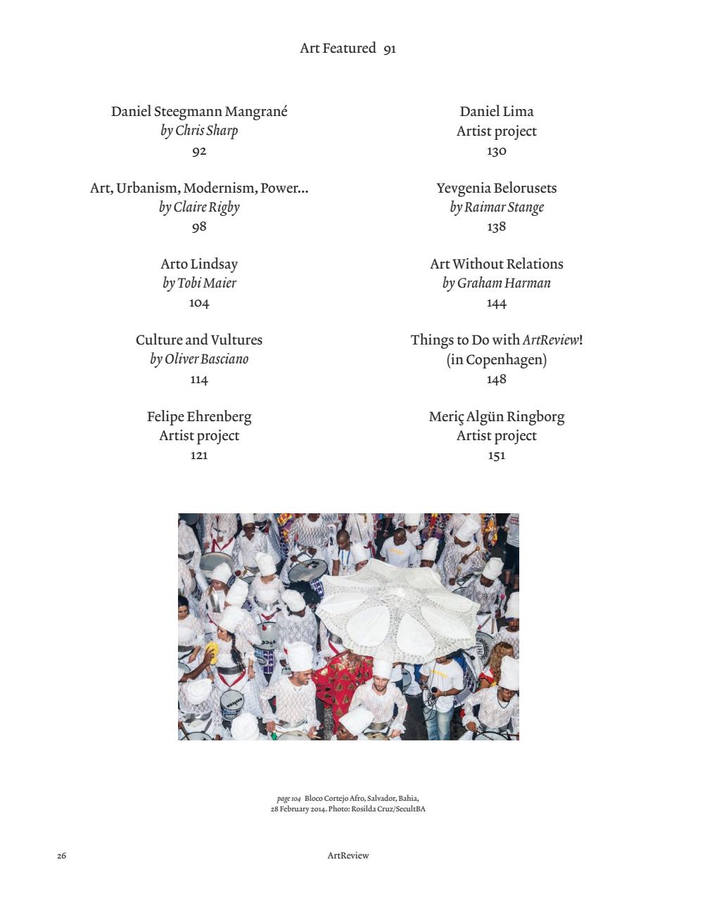 ArtReview Preview Pages