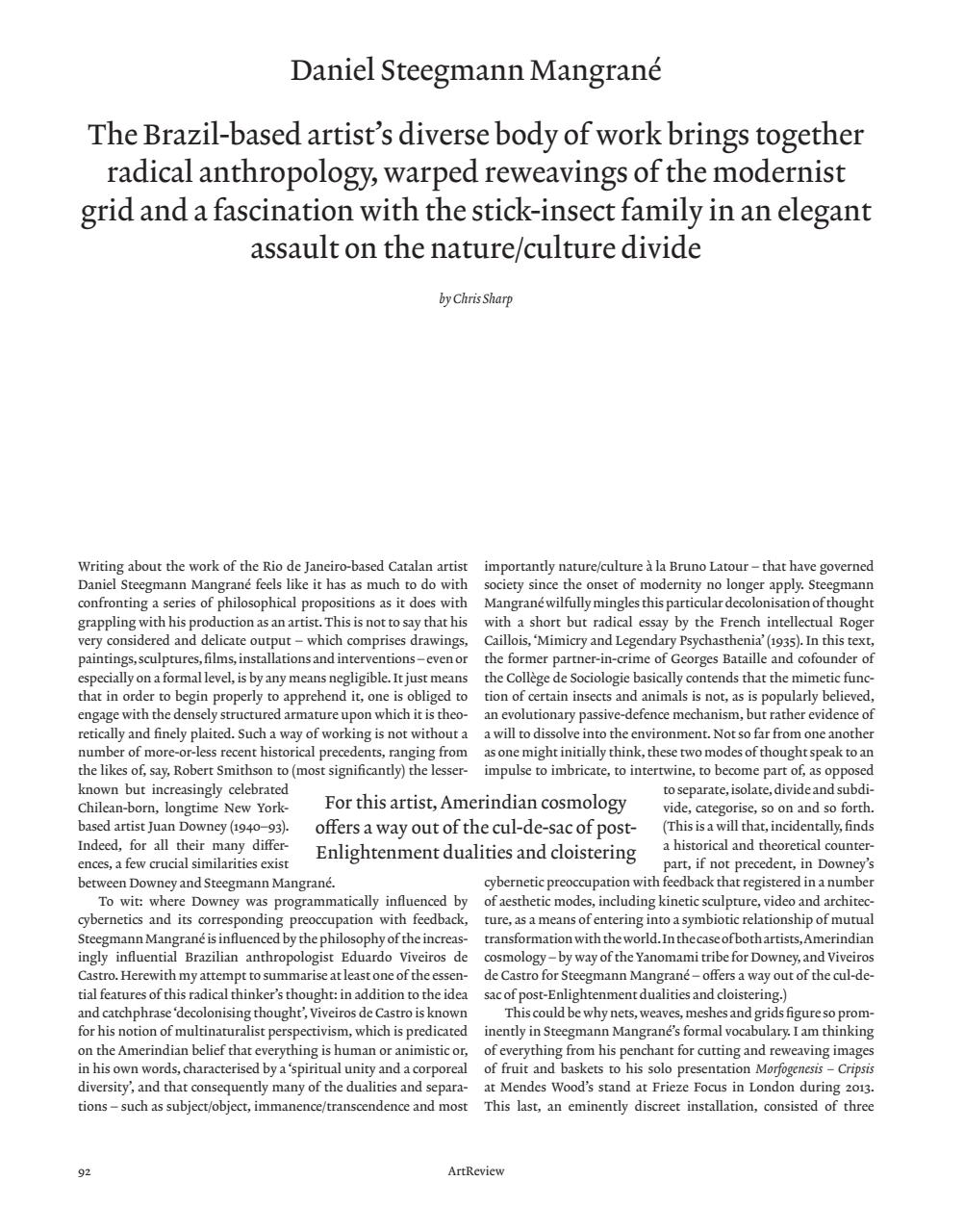 ArtReview Preview Pages