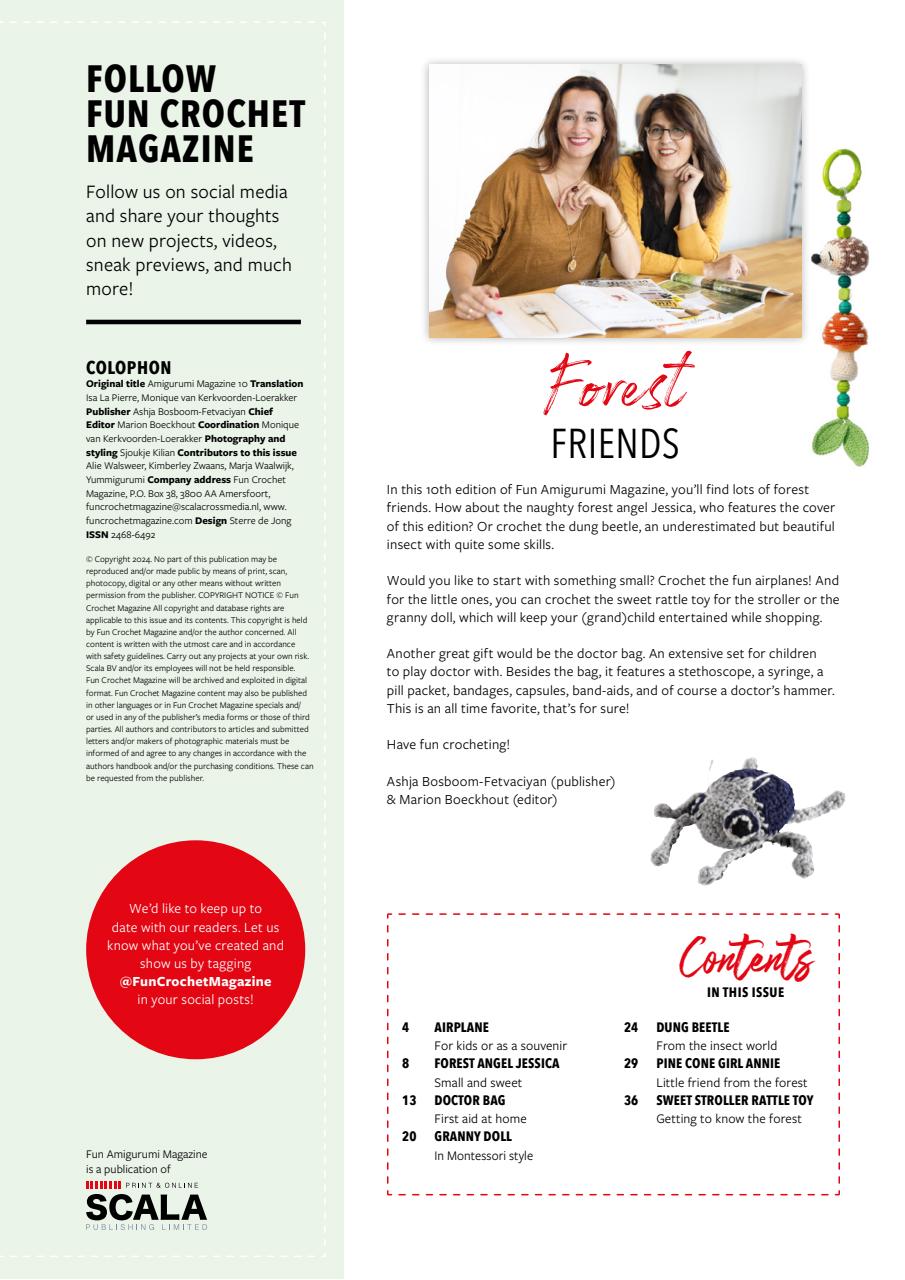 Fun Amigurumi Magazine Preview Pages